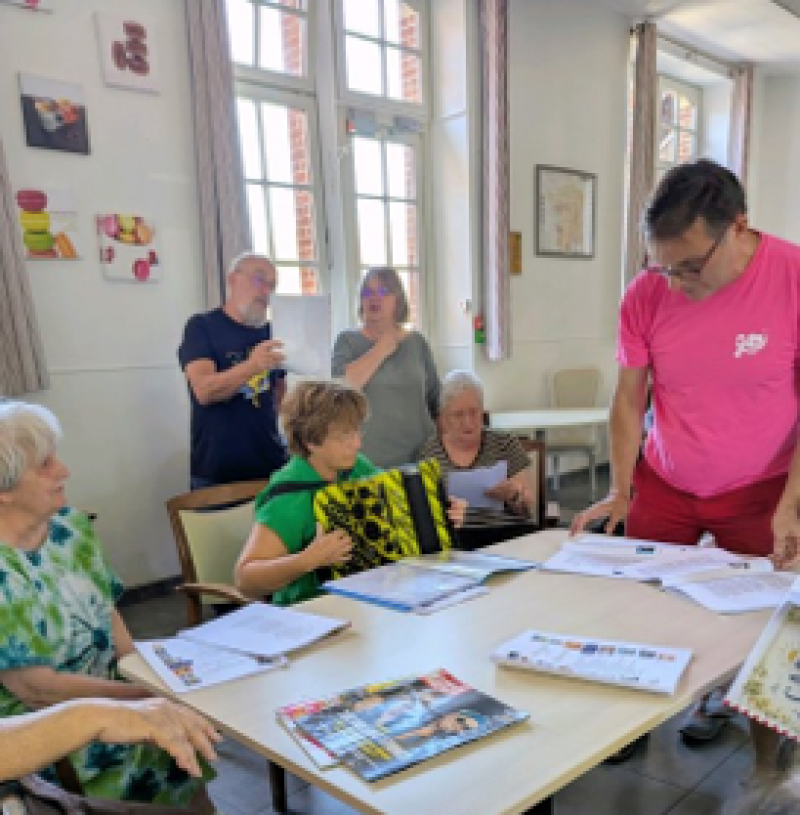 Répétitions pour la veillée d’été