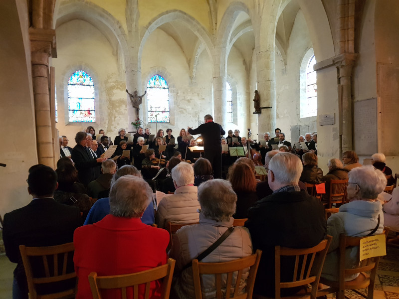 Concert à l'église d'Avon