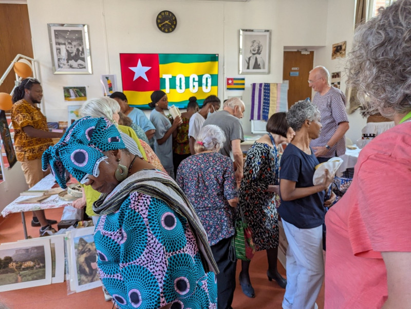 Une exposition aux couleurs du Togo