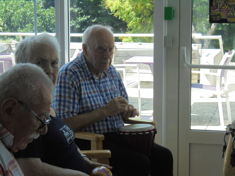 Fred et ses percussions, les leçons reprennent tous les jeudis