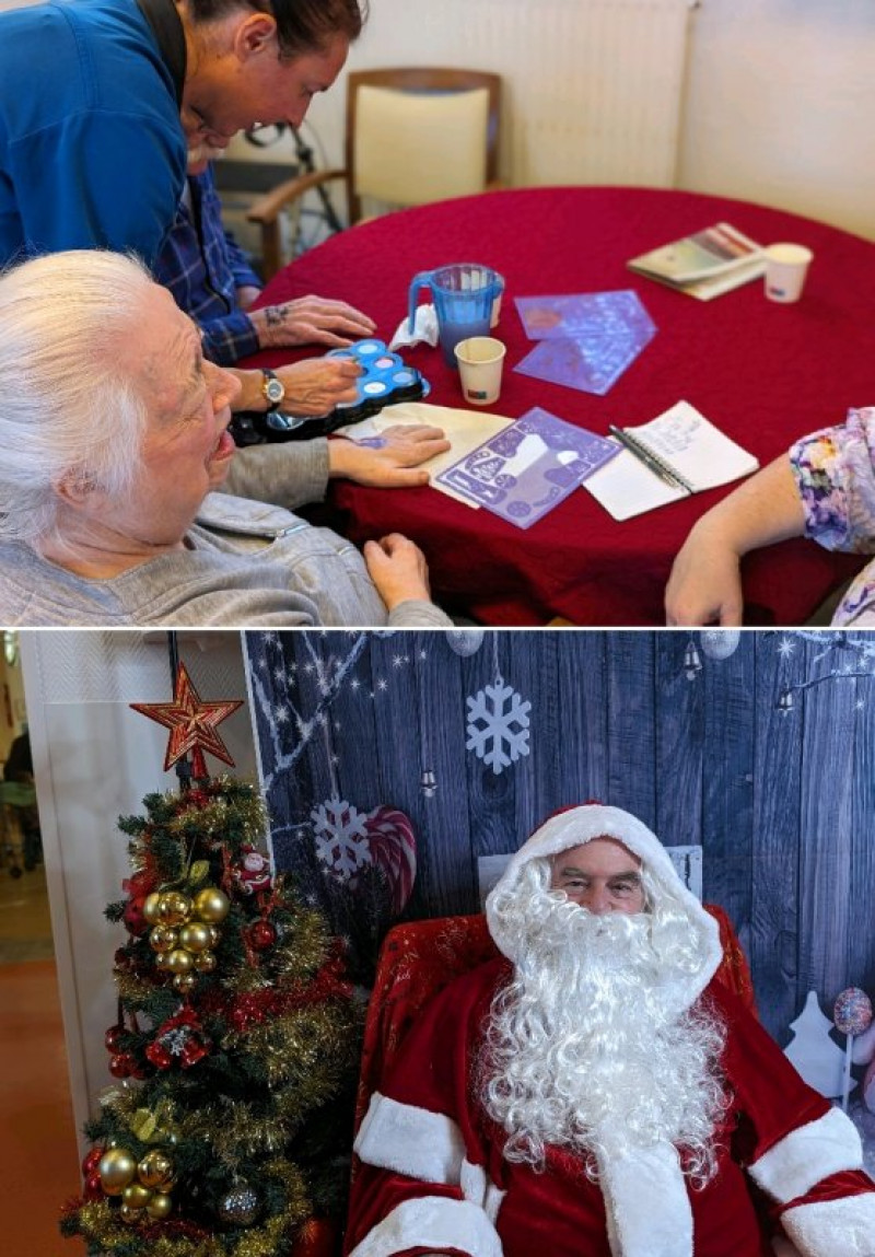 Un Marché de Noël à la résidence