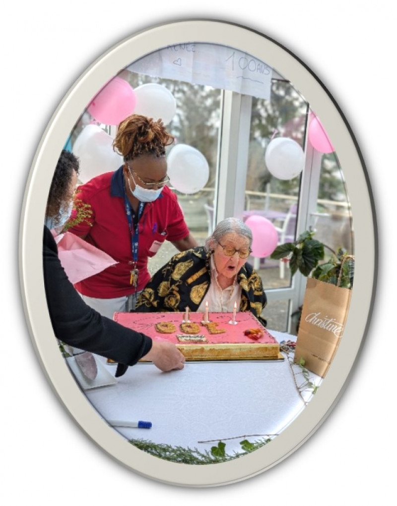Une centenaire fêtée comme il se doit