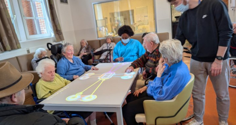 Découverte de la nouvelle table interactive Tovertafel