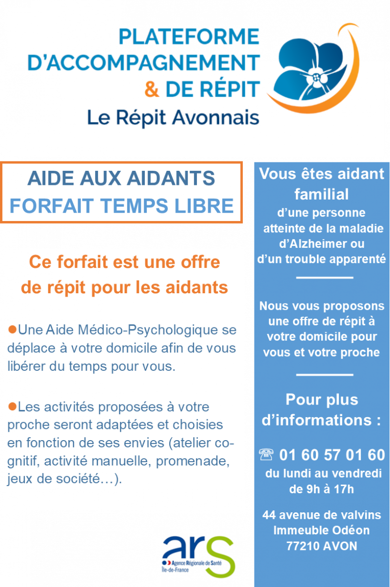 Actualités de la plateforme pour les aidants