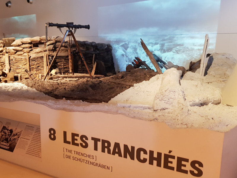 Visite du musée de la Grande Guerre à Meaux