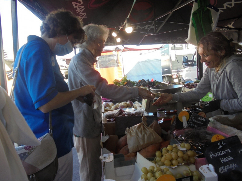 Promenade au marché d'Avon