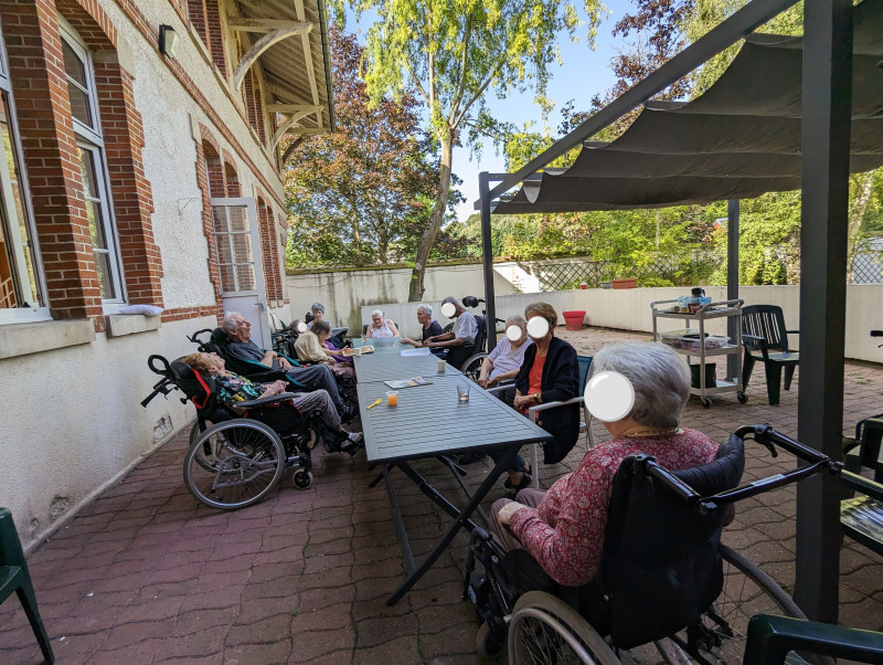 Café détente en terrasse