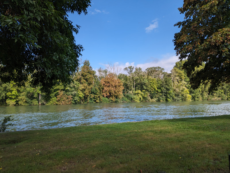 Promenade en bord de Seine