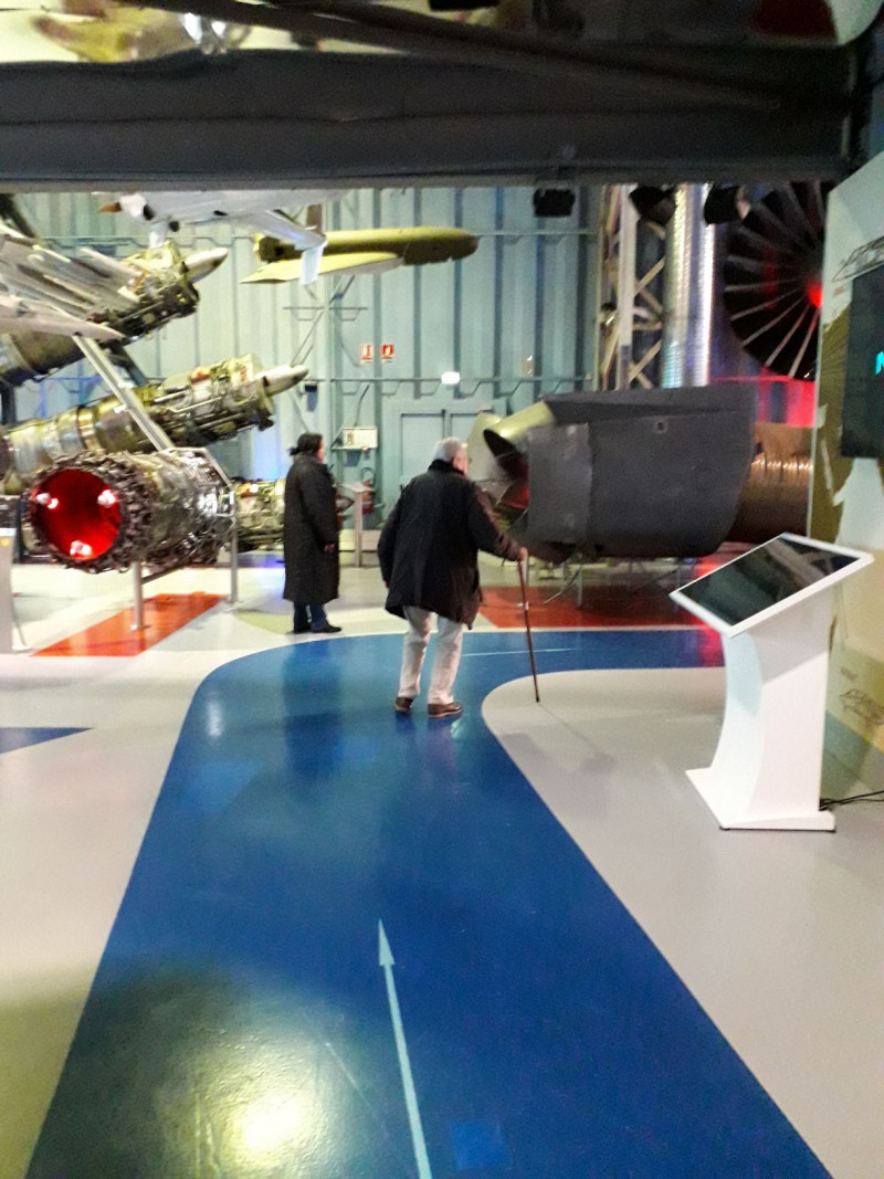 Sortie au musée aéronautique et spatial