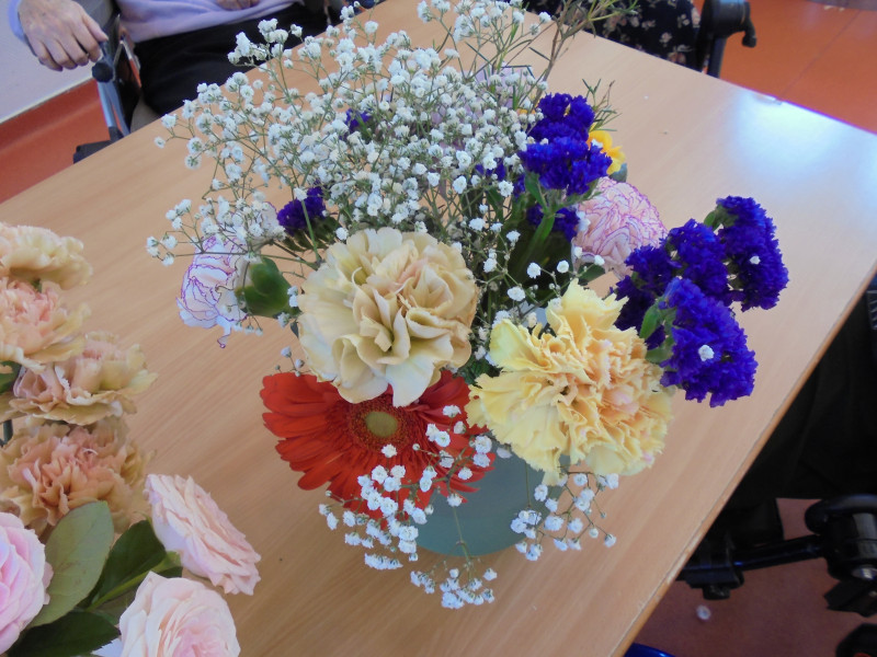 Atelier décoration florale du mois d'avril