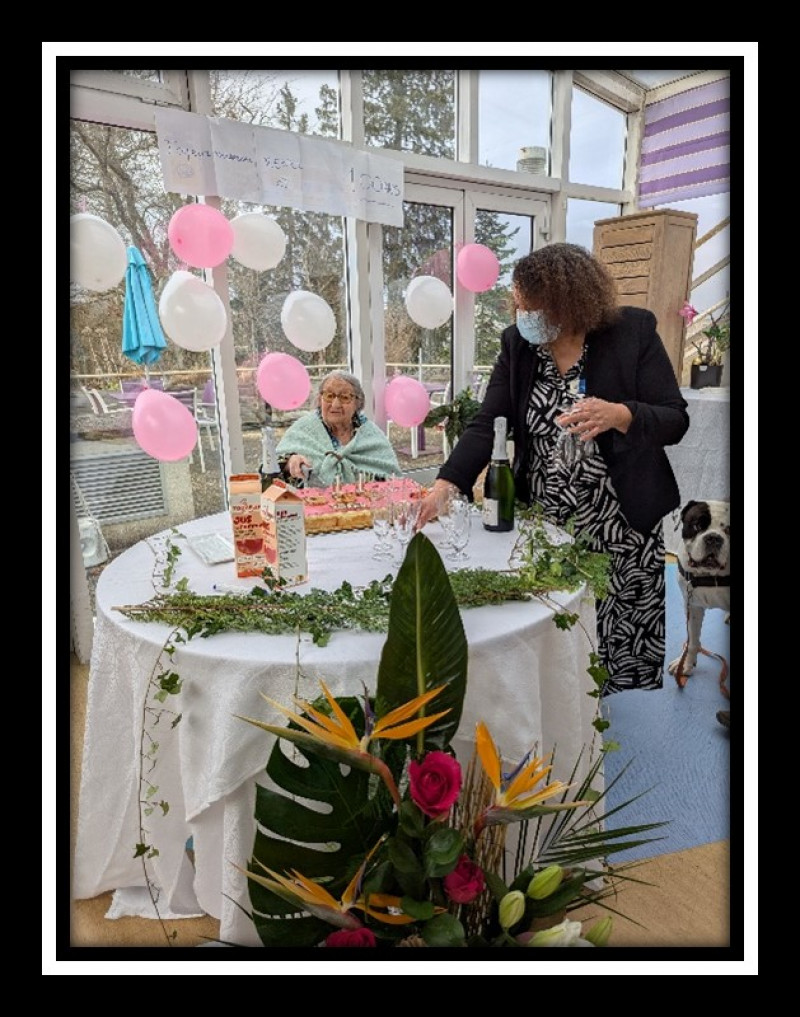 Une centenaire fêtée comme il se doit