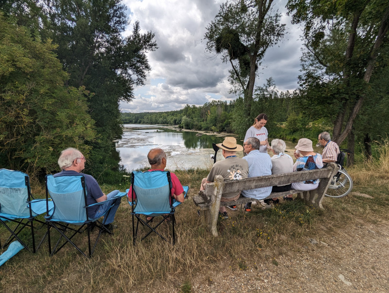 Sortie au lac de Samoreau