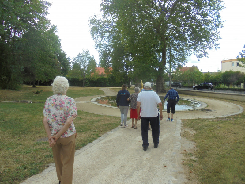 Promenade au Manoir de Bel Ebat à Avon