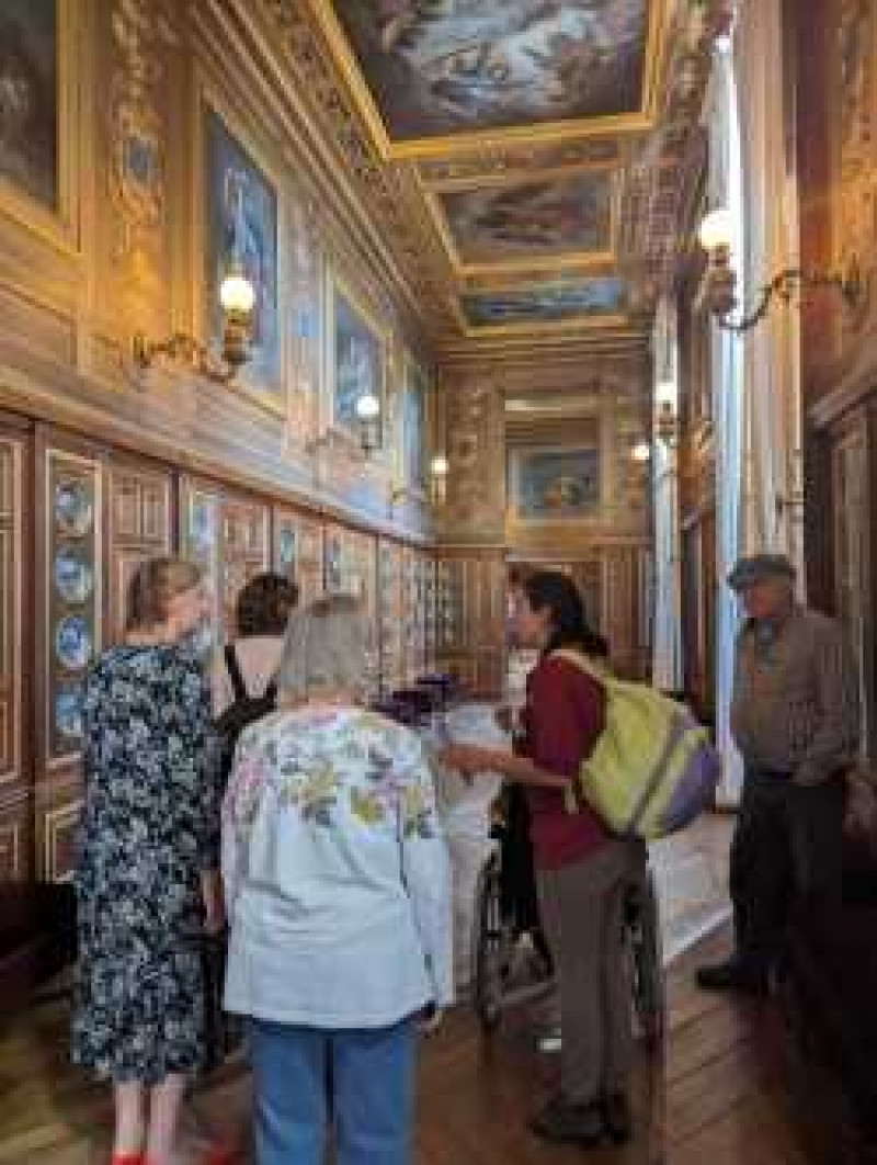 Sortie au château lors de la Semaine Bleue