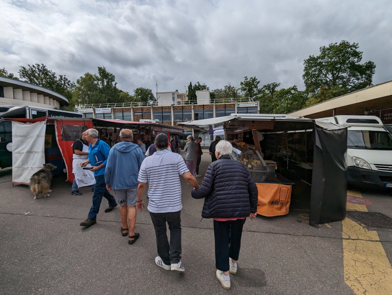 Sortie au marché du 27 juillet