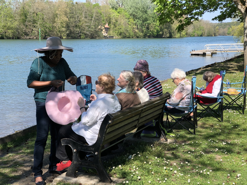 Sortie en bord de Seine